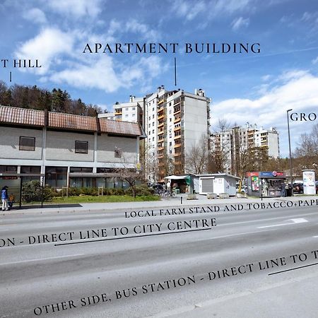Elegant 1-Bedroom Apartment Near Hill Forest Ljubljana Dış mekan fotoğraf